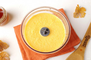 Смузи из тыквы с яблоком