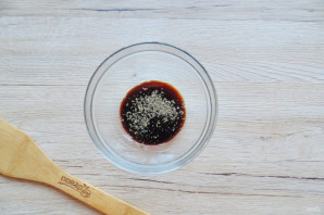 Судак в соевом соусе в духовке