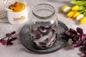 Компот из базилика на зиму