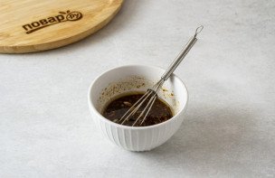 Салат из рисовой лапши