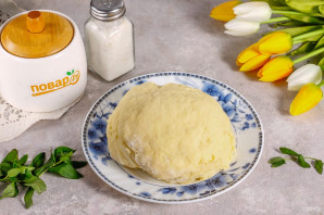 Жареные вареники с вишней