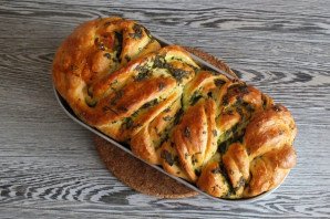 Хлеб с петрушкой