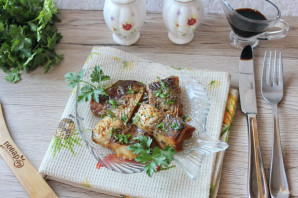 Судак в соевом соусе в духовке