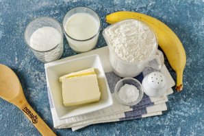 Банановые маффины на кефире Банановые маффины на кефире