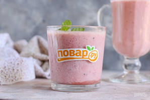 Смузи из киви и клубники Смузи из киви и клубники