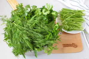 Зелень на зиму