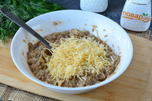 Котлеты из баклажанов с сыром Котлеты из баклажанов с сыром