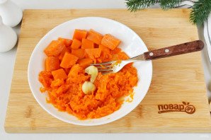 Брускетты "Елочки" на Новый год Тигра