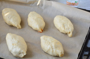 Пирожки с капустой и томатной пастой Пирожки с капустой и томатной пастой