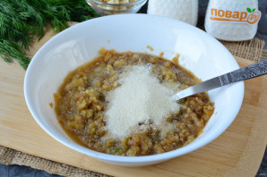 Котлеты из баклажанов с сыром Котлеты из баклажанов с сыром