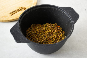 Суп из коричневой чечевицы Суп из коричневой чечевицы