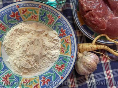 Чебуреки со свининой (тесто на газированной воде)