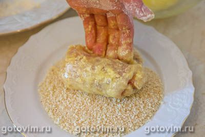 «Метропольки» - куриные котлеты с печеночным паштетом «Метропольки» - куриные котлеты с печеночным паштетом