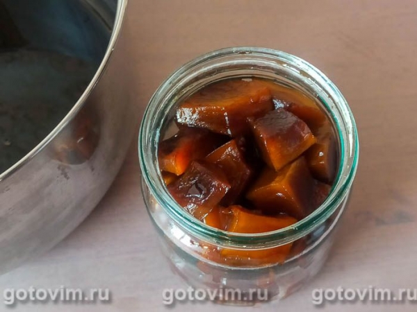 Тыква с корицей, маринованная по-немецки Тыква с корицей, маринованная по-немецки