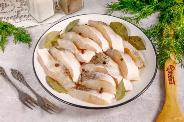 Малосольный судак Малосольный судак