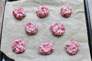 Малиновое печенье с шоколадом Малиновое печенье с шоколадом