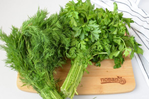 Зелень на зиму