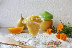 Джем из груши с апельсином на зиму Джем из груши с апельсином на зиму