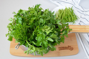 Петрушка на зиму