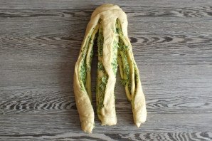 Хлеб с петрушкой