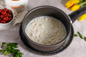 Жареные вареники с вишней