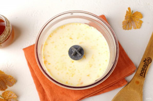 Смузи из тыквы с яблоком