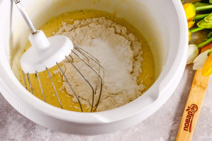 Творожный пирог с виноградом Творожный пирог с виноградом