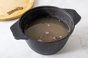 Суп из маша и чечевицы