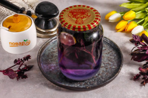 Компот из базилика на зиму