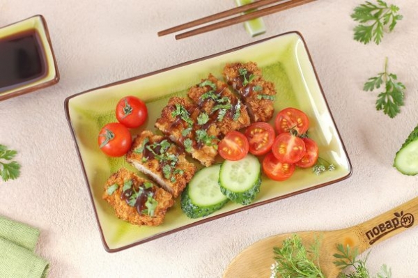 Свинина "Тонкацу" Свинина "Тонкацу"