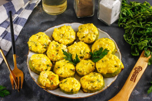 Кабачки с рикоттой в духовке