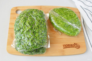 Петрушка на зиму