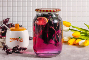 Компот из базилика на зиму