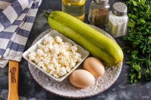 Кабачки с рикоттой в духовке