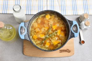 Тыквенный суп-пюре со сливками