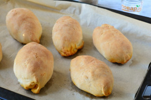 Пирожки с капустой и томатной пастой Пирожки с капустой и томатной пастой