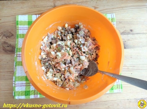 
Салат на Новый Год 2022, новинки в виде Тигра. Вкусные салаты на новогодний стол	