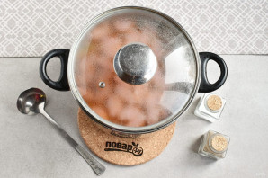 Суп из нута с копченостями Суп из нута с копченостями