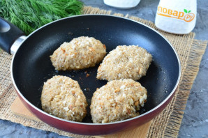 Котлеты из баклажанов с сыром Котлеты из баклажанов с сыром