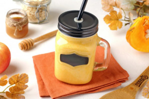 Смузи из тыквы с яблоком