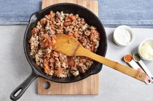 Мусака с баклажанами и рисом