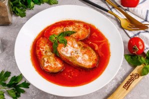Форель в томатном соусе в духовке