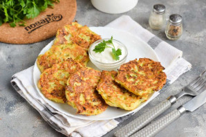 Драники из кабачков в духовке