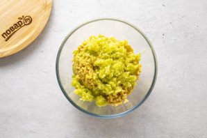 Котлеты из кабачков и нута