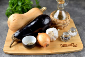 Баклажаны с тыквой в духовке