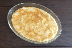 Сахарный пирог с яблоками