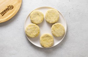 Котлеты из кабачков и нута