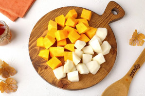 Смузи из тыквы с яблоком