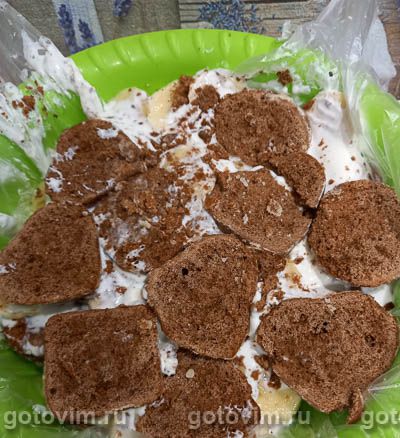 Торт из пряников &laquo;Банановый рай&raquo;