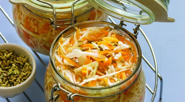 Квашеная капуста быстрого приготовления, пошаговый рецепт с фото Квашеная капуста быстрого приготовления, пошаговый рецепт с фото